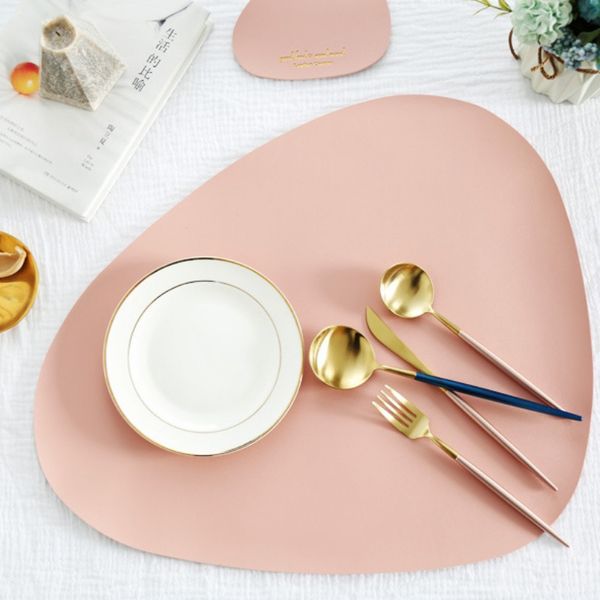 37x43 pu leather placemat oil water resistant heat insulation non-slip mat dish holder pad coaster for kitchen dining table
37x43 pu leather placemat oil water resistant heat insulation non-slip mat dish holder pad coaster for kitchen dining table