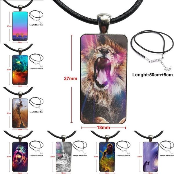 for men women party gift design fashion vintage glass women rectangle necklace pendants lion king nebula, Silver
for men women party gift design fashion vintage glass women rectangle necklace pendants lion king nebula, Silver