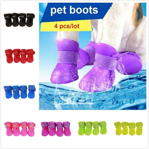 4 шт. / лот водонепроницаемый защитный pet дождь обувь pet собака щенок открытый нескользящий прочный дождь сапоги обувь 7 конфеты цвета
4 шт. / лот водонепроницаемый защитный pet дождь обувь pet собака щенок открытый нескользящий прочный дождь сапоги обувь 7 конфеты цвета