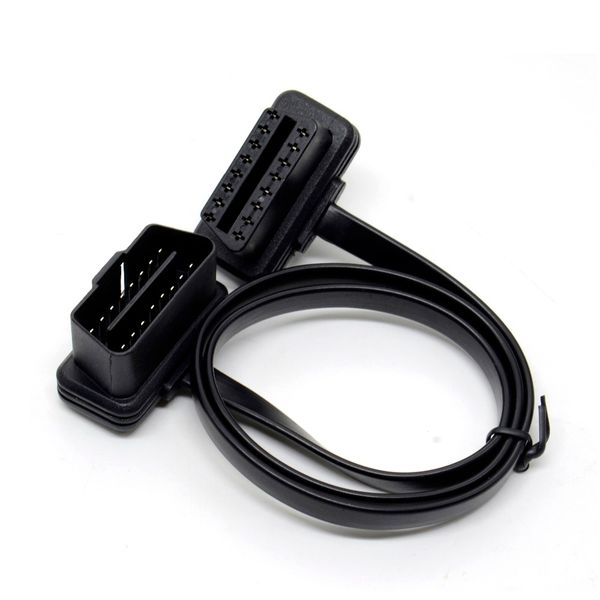 100cm flat thin as noodle obd2 obdii obd 16pin elm327 male to female elbow extension cable diagnostic scanner connector
100cm flat thin as noodle obd2 obdii obd 16pin elm327 male to female elbow extension cable diagnostic scanner connector