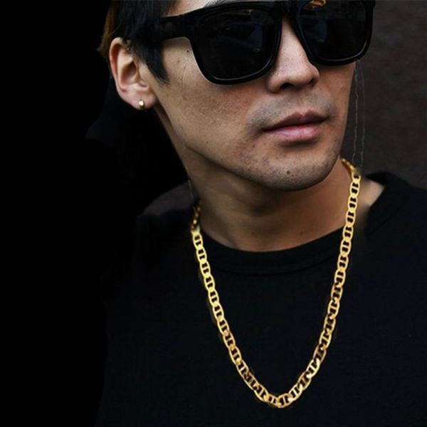 fashion punk link chain choker necklace gold color chain necklace hip hop long for men women gothic jewelry, Silver
fashion punk link chain choker necklace gold color chain necklace hip hop long for men women gothic jewelry, Silver