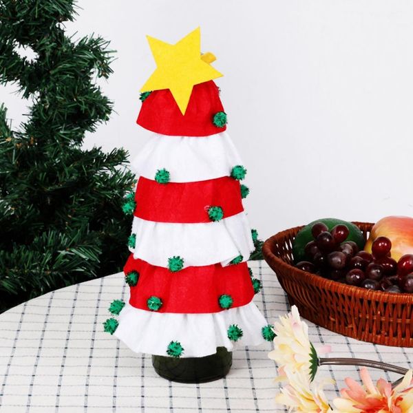 christmas decorations for home christmas decoration tree wine bottle cover bag holder set for party
christmas decorations for home christmas decoration tree wine bottle cover bag holder set for party