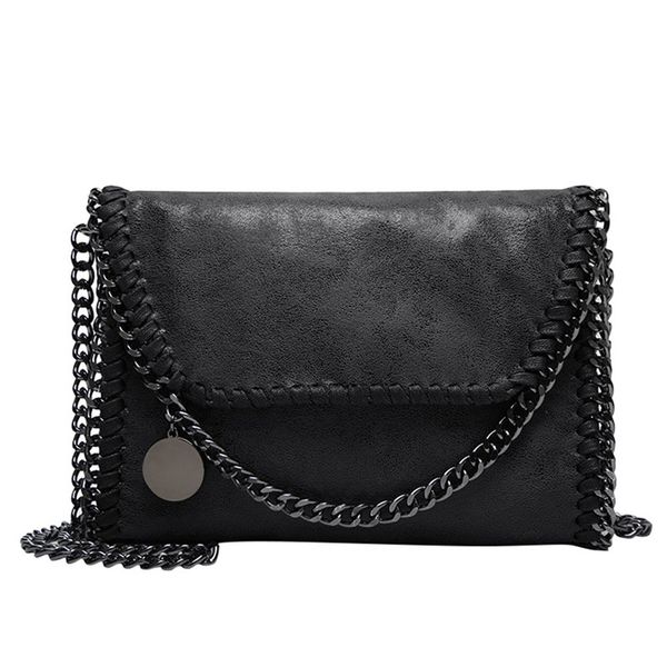 women korean punk chain bag ladies pu cross-body girl fashion shoulder bag small messenger bags retro square purse package #40
women korean punk chain bag ladies pu cross-body girl fashion shoulder bag small messenger bags retro square purse package #40