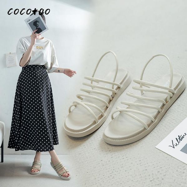 sandals women's sponge cake thick bottom 2020 spring and summer models wild fashion feet wide roman bottom ins tide, Black
sandals women's sponge cake thick bottom 2020 spring and summer models wild fashion feet wide roman bottom ins tide, Black