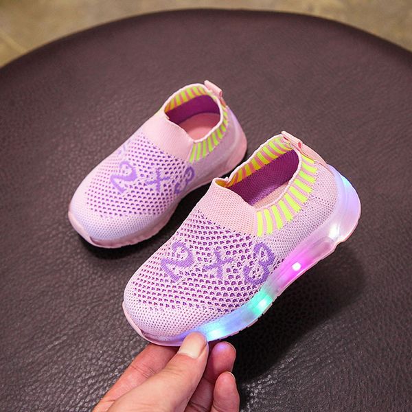 children's digital leisure shoes boys'and girl sports shoes stripe pattern students'shoe led lights flash shoe, Black
children's digital leisure shoes boys'and girl sports shoes stripe pattern students'shoe led lights flash shoe, Black