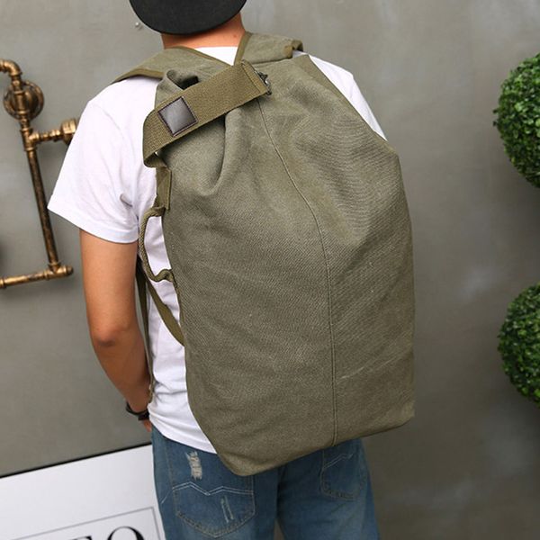 men backpack large capacity canvas portable vintage for climbing outdoor travel b2cshop
men backpack large capacity canvas portable vintage for climbing outdoor travel b2cshop