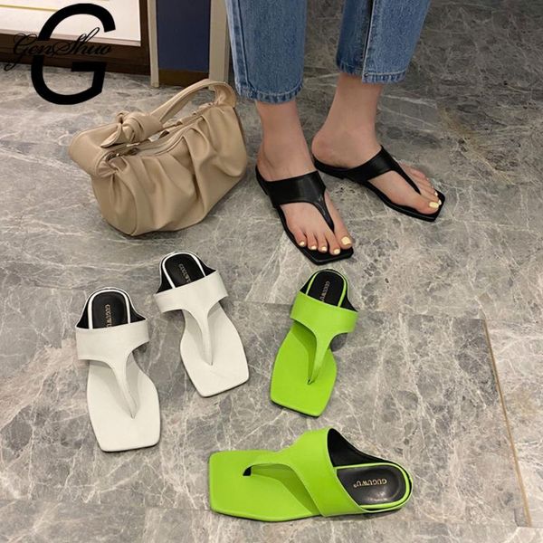 genshuo sandalias de verano para mujer flat heels flip flops flat slide slipper for women 2020 summer shoes woman square toe, Black
genshuo sandalias de verano para mujer flat heels flip flops flat slide slipper for women 2020 summer shoes woman square toe, Black