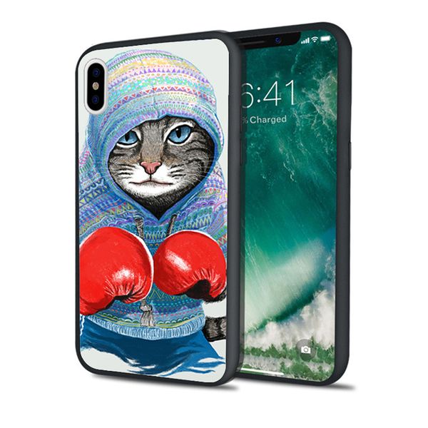 fundas luxury lovely boxing cat phone case for iphone 11 pro xs max xr 8 7 6s plus 5s se 5 case black soft silicone tpu cover
fundas luxury lovely boxing cat phone case for iphone 11 pro xs max xr 8 7 6s plus 5s se 5 case black soft silicone tpu cover