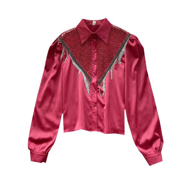 женский 2020 весна осень новой дизайн рубашка ретро французского puff sleeve lace кисточка строчок топы мода дикой рубашка блузка ml766, White
женский 2020 весна осень новой дизайн рубашка ретро французского puff sleeve lace кисточка строчок топы мода дикой рубашка блузка ml766, White