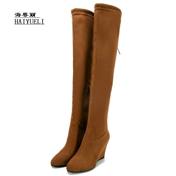 the new autumn winter boots fashion thick heel women high-heeled shoes knee-high boots, Black
the new autumn winter boots fashion thick heel women high-heeled shoes knee-high boots, Black