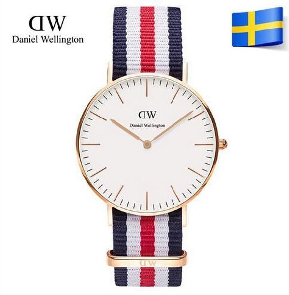 Daniel Wellington Women Fashion Trends Men's Quartz Luxury Simple Girls Watch Nylon Color Strap dw Watch Relogio Montre Femme Wrist
Daniel Wellington Women Fashion Trends Men's Quartz Luxury Simple Girls Watch Nylon Color Strap dw Watch Relogio Montre Femme Wrist