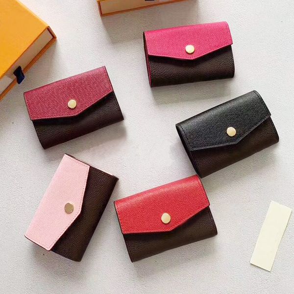 wholesale women's short wallet card holders leather multi-color classic pocket designer fashion wallet coin holder business card holder, Red;black
wholesale women's short wallet card holders leather multi-color classic pocket designer fashion wallet coin holder business card holder, Red;black