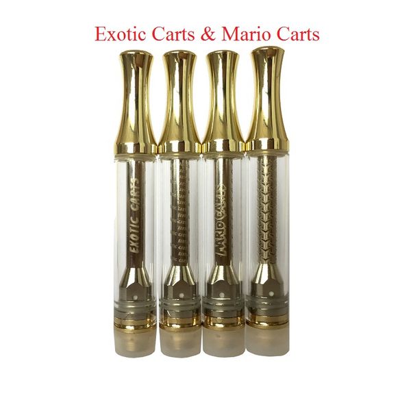 Отличное качество Экзотические тележки Mario с логотипом AC1003 Gold 1.0ml Vape Cartridge Не протекающая керамическая катушка 510 Картриджи для густой нефти
Отличное качество Экзотические тележки Mario с логотипом AC1003 Gold 1.0ml Vape Cartridge Не протекающая керамическая катушка 510 Картриджи для густой нефти