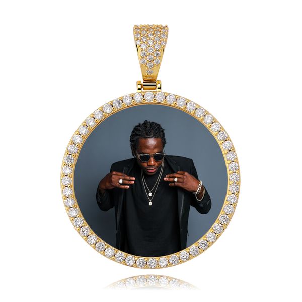 rillz custom made p round medallions cubic zircon pendant&necklace with 4mm tennis chain hip hop jewelry for men women, Silver
rillz custom made p round medallions cubic zircon pendant&necklace with 4mm tennis chain hip hop jewelry for men women, Silver