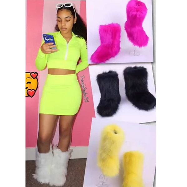 swonco furry snow boots women noen color winter shoes female 2019 new female casual ankle boots for womem flat warm shoes, Black
swonco furry snow boots women noen color winter shoes female 2019 new female casual ankle boots for womem flat warm shoes, Black