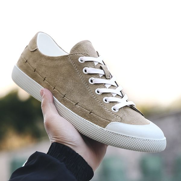 brand sneakers genuine leather men casual shoes slip on breathable soft autumn flats shoes simple style fashion, Black
brand sneakers genuine leather men casual shoes slip on breathable soft autumn flats shoes simple style fashion, Black