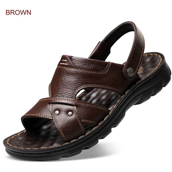 first layer cow leather mens sandals massage leather man slipper summer male slippers simply design wearproof nonslip sandals for men zy332, Black
first layer cow leather mens sandals massage leather man slipper summer male slippers simply design wearproof nonslip sandals for men zy332, Black