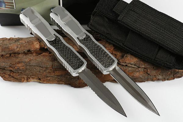 Makora Custom Prototype Double Action Automatic Knife Carbon fiber Handle Camping gear 2 Styles EDC Survival Pocket Gift Knives P963M F
Makora Custom Prototype Double Action Automatic Knife Carbon fiber Handle Camping gear 2 Styles EDC Survival Pocket Gift Knives P963M F