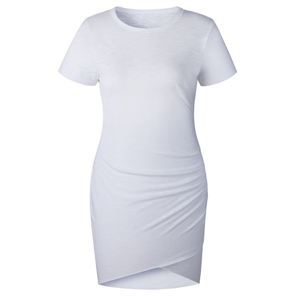 lightweight daily shopping solid women dress irregular stretchy bodycon polyester comfortable short sleeve casual crew neck soft, Black;gray
lightweight daily shopping solid women dress irregular stretchy bodycon polyester comfortable short sleeve casual crew neck soft, Black;gray