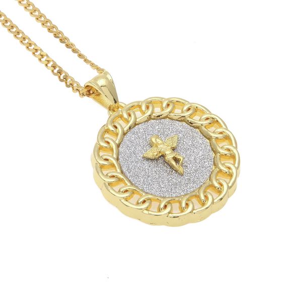 cuban link chains hip-hop men's alloy round onion powder pendant cuban chain round military brand design 5 optional, Silver
cuban link chains hip-hop men's alloy round onion powder pendant cuban chain round military brand design 5 optional, Silver