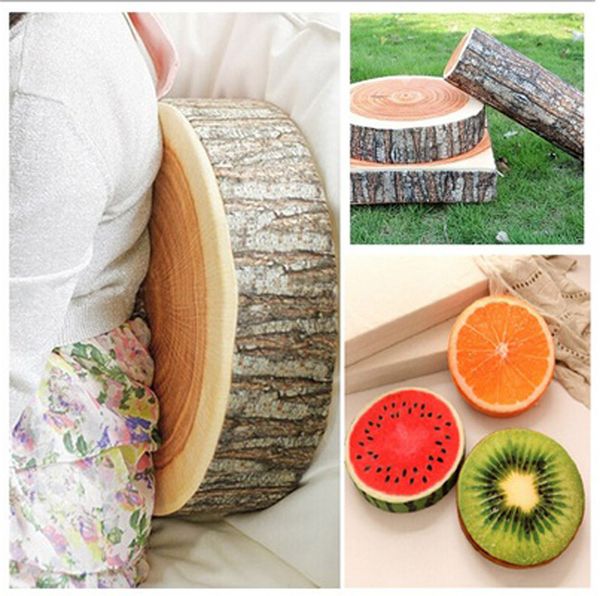3d double-sided print fruite round creative tree stump wood office chair back cushion sofa throw pillow new year decoration
3d double-sided print fruite round creative tree stump wood office chair back cushion sofa throw pillow new year decoration