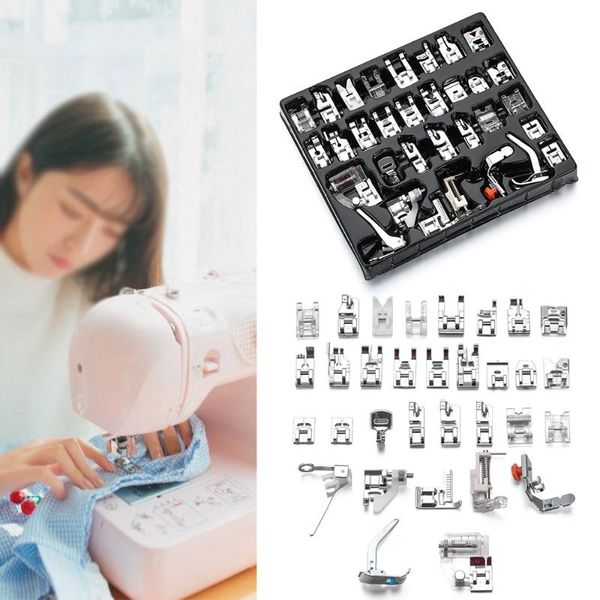 11/32pcs multi function domestic sewing machine presser foot feet accessories set fastshipping, Black
11/32pcs multi function domestic sewing machine presser foot feet accessories set fastshipping, Black