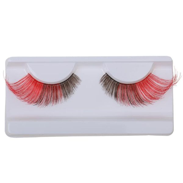 women colorful false party eyelashes exaggerated long eye lashes for dancing party, costume party, halloween, other activities
women colorful false party eyelashes exaggerated long eye lashes for dancing party, costume party, halloween, other activities