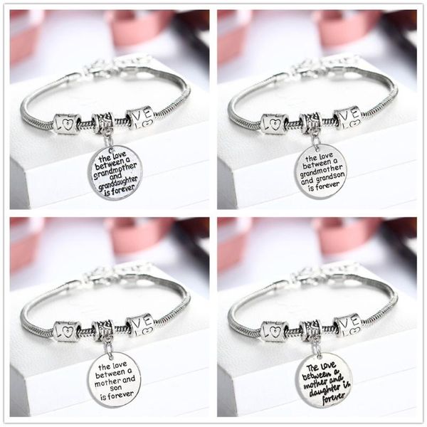 link, chain fashion jewelry family member bracelet alloy lettering wristlet gifts treasured wristband presents joyas, Black
link, chain fashion jewelry family member bracelet alloy lettering wristlet gifts treasured wristband presents joyas, Black