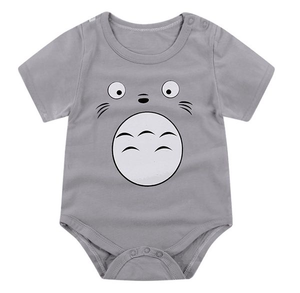 newborn jumpsuit baby boy clothes totoro cotton clothing baby onesie, Blue