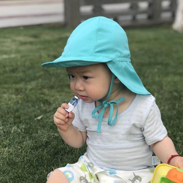 44-48cm summer baby sun hat children outdoor neck ear cover anti uv protection beach cap swimming flap cap for 3-18 months baby, Yellow
44-48cm summer baby sun hat children outdoor neck ear cover anti uv protection beach cap swimming flap cap for 3-18 months baby, Yellow