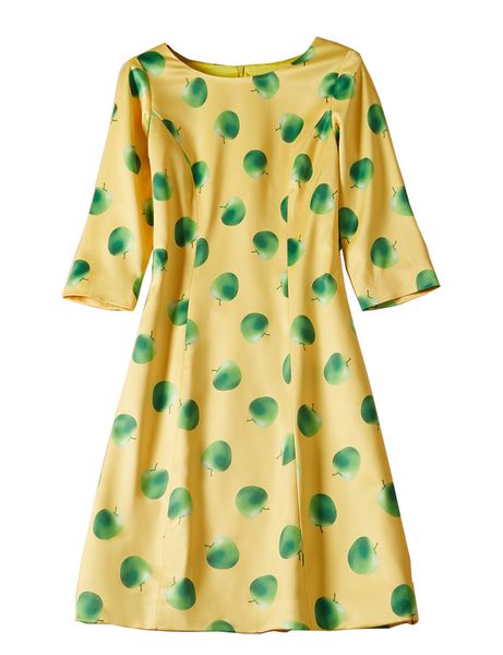 fashion green apples print women sheath dress 3/4 sleeves casual dresses 09k1954, Black;gray
fashion green apples print women sheath dress 3/4 sleeves casual dresses 09k1954, Black;gray
