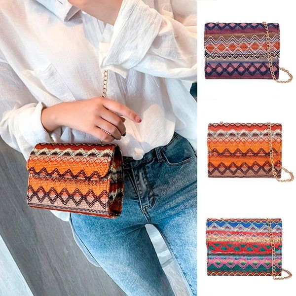 2020 summer women's ladies fashion bag retro mixed color weave shoulder bag messenger crossbody bags sac a main femme #yl10
2020 summer women's ladies fashion bag retro mixed color weave shoulder bag messenger crossbody bags sac a main femme #yl10