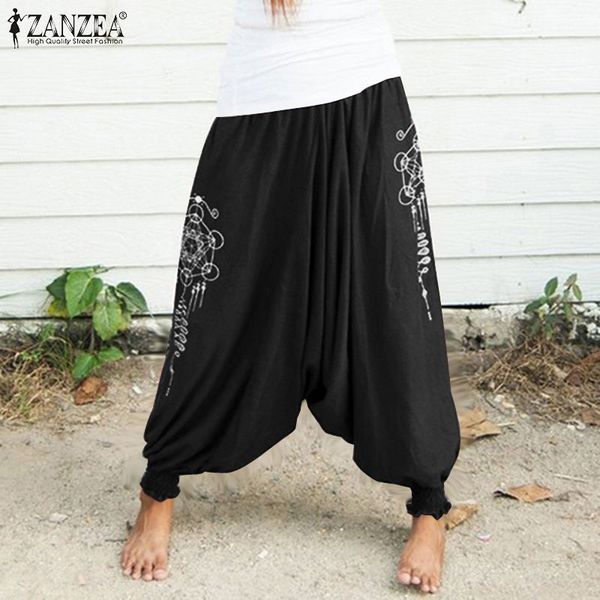 s-5xl zanzea повседневная эластичная талия длинные pantalon palazzo старинные напечатанные гарем брюки женские летние брюки плюс размер репы, Black;white
s-5xl zanzea повседневная эластичная талия длинные pantalon palazzo старинные напечатанные гарем брюки женские летние брюки плюс размер репы, Black;white