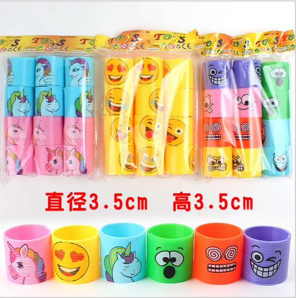 3pcs/set mini rainbow magic springs toys happy face unicorn kids birthday party favors classroom prizes goodie bag party gifts#lhl, Red;brown
3pcs/set mini rainbow magic springs toys happy face unicorn kids birthday party favors classroom prizes goodie bag party gifts#lhl, Red;brown