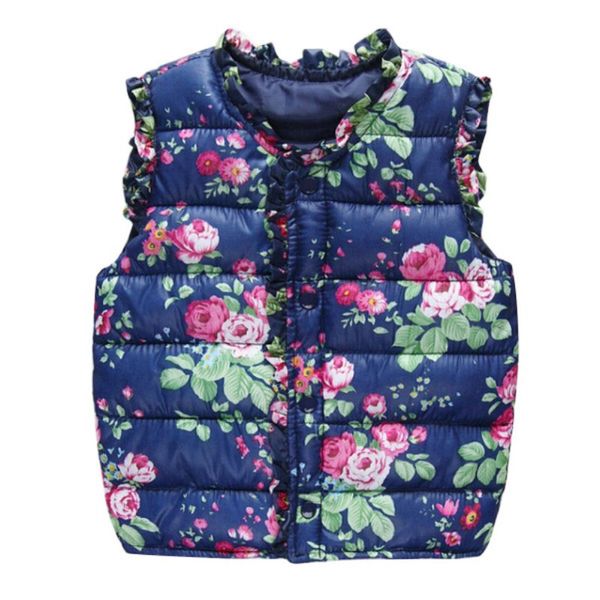 newborn autumn winter children clothes vest baby boy girl print wearing vest children cotton warm outwear coat, Blue
newborn autumn winter children clothes vest baby boy girl print wearing vest children cotton warm outwear coat, Blue