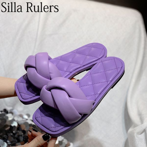 new square toe cross tied slippers woman twist weaving genuine leather outside slippers woman flat with summer shoes, Black
new square toe cross tied slippers woman twist weaving genuine leather outside slippers woman flat with summer shoes, Black