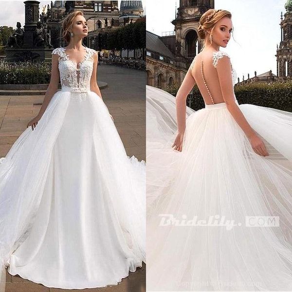 2020 new mermaid wedding dresses detachable train v neck cap sleeves beach bridal gowns lace appliques bc3448
2020 new mermaid wedding dresses detachable train v neck cap sleeves beach bridal gowns lace appliques bc3448