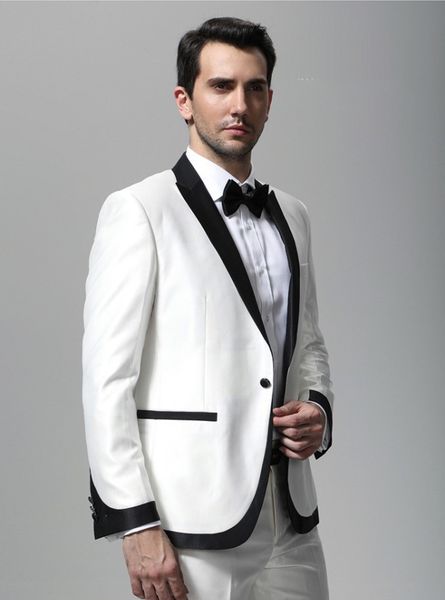white wedding tuxedos slim fit suits for men groomsmen suit two pieces prom formal suits (jacket+pants+tie) 036, Black;gray
white wedding tuxedos slim fit suits for men groomsmen suit two pieces prom formal suits (jacket+pants+tie) 036, Black;gray