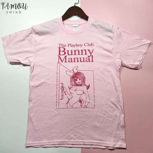 summer playboy bunny manual women tee shirt pink graphic 70s 80s vintage tshirt oversize cute gift for her t shirt, White
summer playboy bunny manual women tee shirt pink graphic 70s 80s vintage tshirt oversize cute gift for her t shirt, White