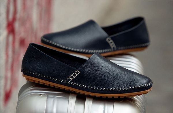 original men casual shoes leather driving balck white yellow super soft mens fashion designer trainer sports sneakers 38-47, Black
original men casual shoes leather driving balck white yellow super soft mens fashion designer trainer sports sneakers 38-47, Black