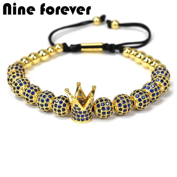 nine forever men jewelry bracelet braiding macrame beads bracelets for women pulseira masculina bileklik t7190615, Black
nine forever men jewelry bracelet braiding macrame beads bracelets for women pulseira masculina bileklik t7190615, Black