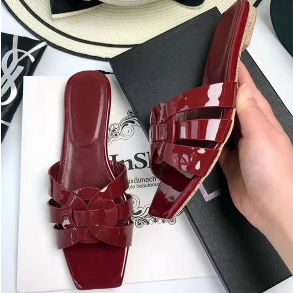 brand women genuine leather slippers designer shoes sandals fashion slides woman lady summer beach shoes tribute flat nu pieds sandalias, Black 
brand women genuine leather slippers designer shoes sandals fashion slides woman lady summer beach shoes tribute flat nu pieds sandalias, Black