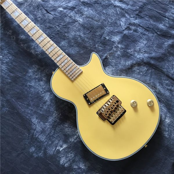 factory direct lp electric guitar guitar with tremolo system, maple fingerboard, yellow, ing
factory direct lp electric guitar guitar with tremolo system, maple fingerboard, yellow, ing