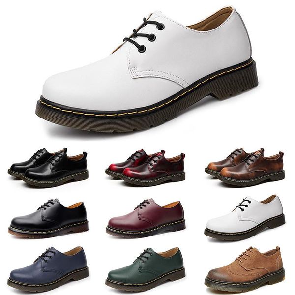 2020 designer casual shoes men leather black white blue brown business fashion platform flat party mens trainers sneaker size 38-45 color11
2020 designer casual shoes men leather black white blue brown business fashion platform flat party mens trainers sneaker size 38-45 color11