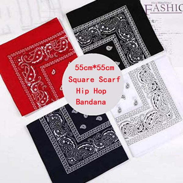 55cm*55cm men women hip hop bandana headwear hair band square ties hair scarfs paisley wrap black red headband handkerchief
55cm*55cm men women hip hop bandana headwear hair band square ties hair scarfs paisley wrap black red headband handkerchief
