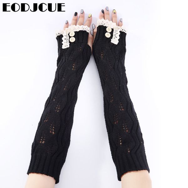 women fashion autumn winter warm ladies girl solid lace gloves arm warmer long fingerless knitting wool twist hollow mittens, Blue;gray
women fashion autumn winter warm ladies girl solid lace gloves arm warmer long fingerless knitting wool twist hollow mittens, Blue;gray