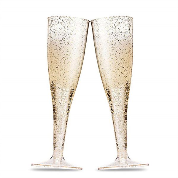 gold glitter plastic champagne flutes clear plastic toasting goblet disposable wedding party cocktail cups birthday party cuisine cup
gold glitter plastic champagne flutes clear plastic toasting goblet disposable wedding party cocktail cups birthday party cuisine cup