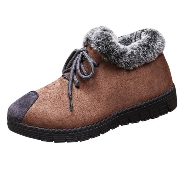 plus velvet women boots thick warm snow boots women ankle warm fur booties solid winter soft shoes, Black
plus velvet women boots thick warm snow boots women ankle warm fur booties solid winter soft shoes, Black
