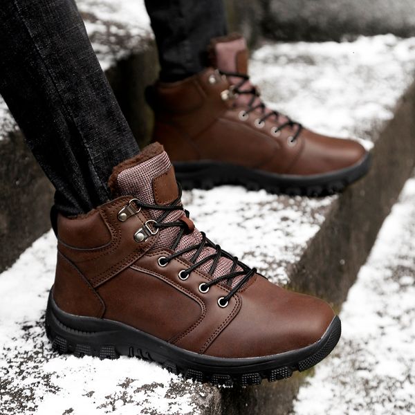 2019 winter leather sneakers mens waterproof outdoor sport running shoes with fur plush warm male lace-up non-slip comfort flats
2019 winter leather sneakers mens waterproof outdoor sport running shoes with fur plush warm male lace-up non-slip comfort flats