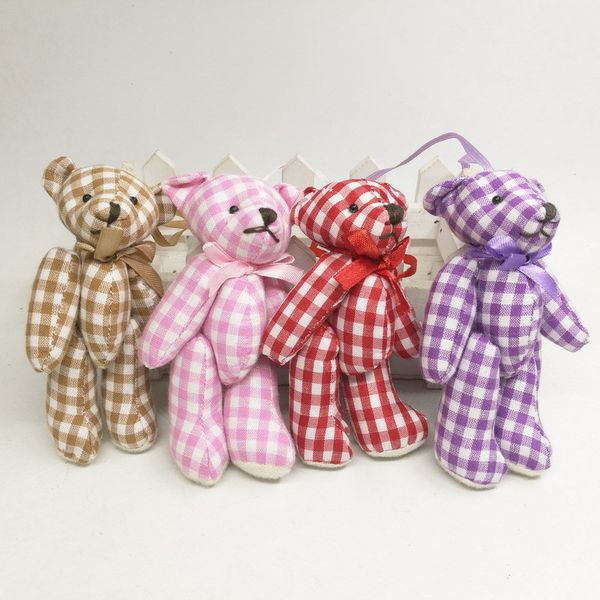 24pcs kawaii teddy bear pendant mini dolls kids stuffed animal plush toys diy flower bouquets plaid bear 10cm wedding gifts
24pcs kawaii teddy bear pendant mini dolls kids stuffed animal plush toys diy flower bouquets plaid bear 10cm wedding gifts